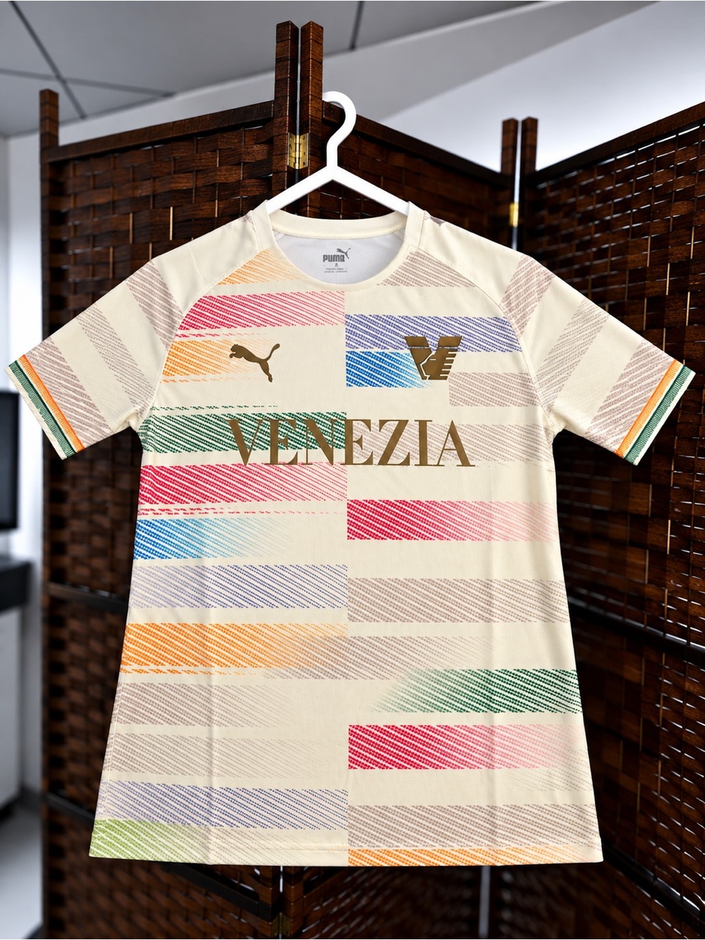 Venezia Cream Away Soccer Jersey